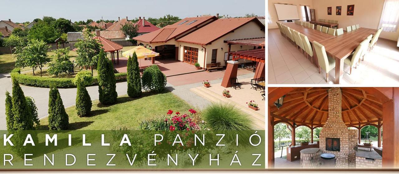 Kamilla Panzió és Rendezvényház Balmazujvaros Exterior foto